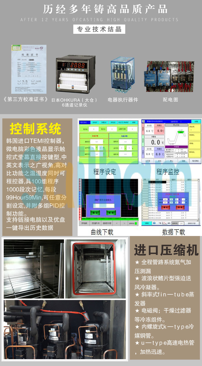 快速温变试验箱控制系统介绍